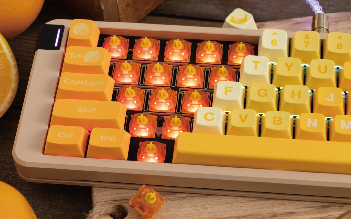 Yellow Fruit Diamond Switch
